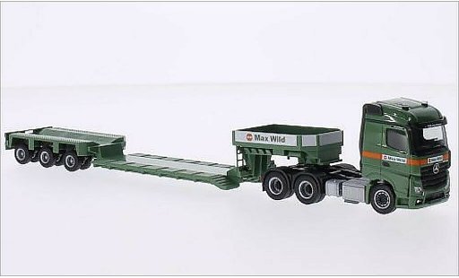 Mercedes Actros Streamspace 1/87 Herpa 11 6x4 2.5 Max Wild diecast model cars