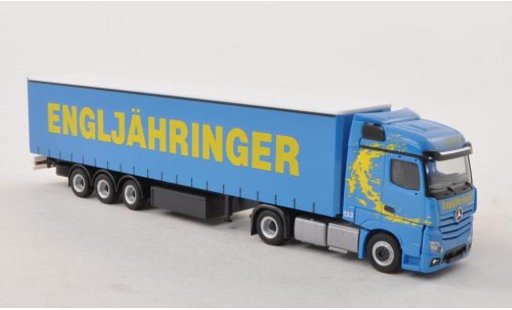Mercedes Actros Streamspace 1/87 Herpa 11 2.5 Engljahringer (A) Gardinenplanen-SZ diecast model cars