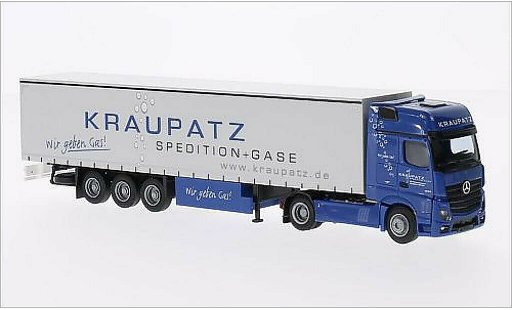 Mercedes Actros Gigaspace 1/87 AWM 2 Giga./Aerop. G-KSZ Kraupatz diecast model cars