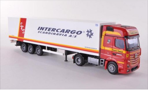 Mercedes Actros Gigaspace 1/87 AWM 2 Giga./Aerop. Kuhl-KSZ Sorensen/Intercargo diecast model cars