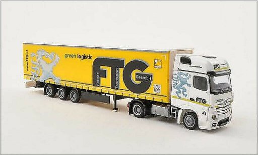 Mercedes Actros Gigaspace 1/87 AWM 2 Gigaliner FTG Gardinenplanen-SZ diecast model cars