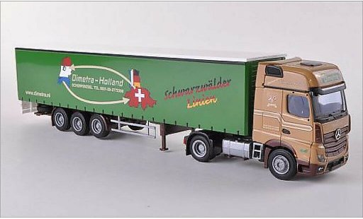 Mercedes Actros Gigaspace 1/87 AWM 2 Dimetra - Holland Gardinenplanen-SZ diecast model cars