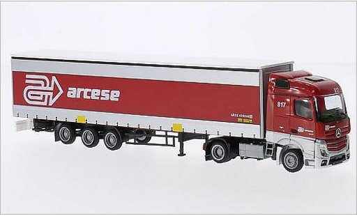 Mercedes Actros Streamspace 1/87 AWM 2 Stream. Aerop. Arcese diecast model cars