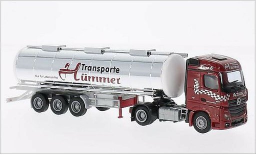 Mercedes Actros Streamspace 1/87 AWM 2 Stream. Hummer (H) Tank-SZ diecast model cars
