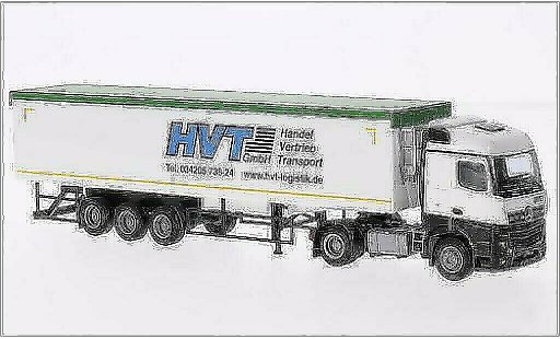 Mercedes Actros Streamspace 1/87 AWM 2 H V T diecast model cars