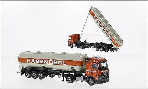 Mercedes Actros Streamspace 1/87 AWM 2 Hasenohrl diecast model cars