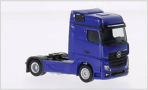 Mercedes Actros Bigspace 1/87 Herpa blue diecast model cars