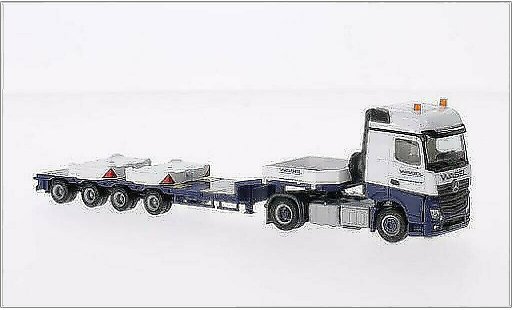 Mercedes Actros Bigspace 1/87 Herpa Wasel Krane diecast model cars
