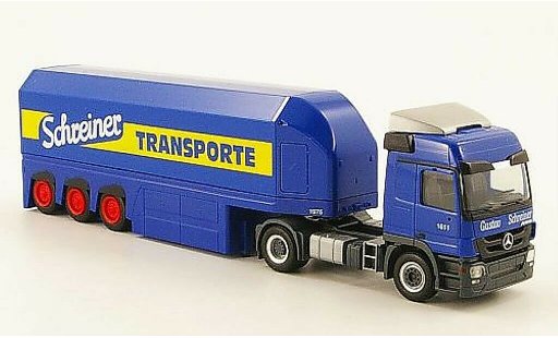 Mercedes Classe GLA Base 1/87 Herpa Actros L 08 Schreiner Transporte Glastransporter-SZ diecast model cars