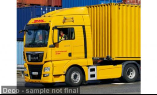Diecast model cars Mercedes Actros Base L DHL 1/24 Solido