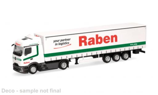 Diecast model cars Mercedes Actros Base L ProCabin Raben Logistics 1/87 Herpa