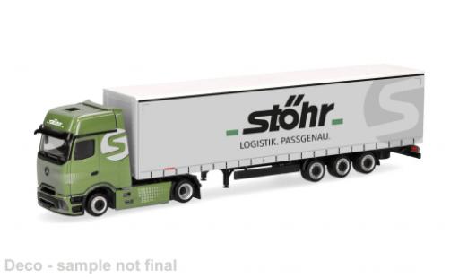 Diecast model cars Mercedes Actros Base L ProCabin St&Atilde;&para;hr Logistik 1/87 Herpa