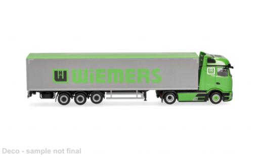 Diecast model cars Mercedes Actros Base L ProCabin Wiemers 1/87 Herpa