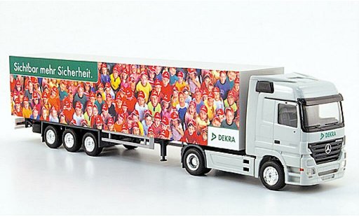 Mercedes Actros Base 1/87 Herpa LH 02 trunk-Sattelzug DEKRA diecast model cars