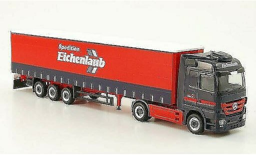 Mercedes Actros Base 1/87 Herpa LH 08 Spedition Eichenlaub Gardinenplanen-SZ diecast model cars