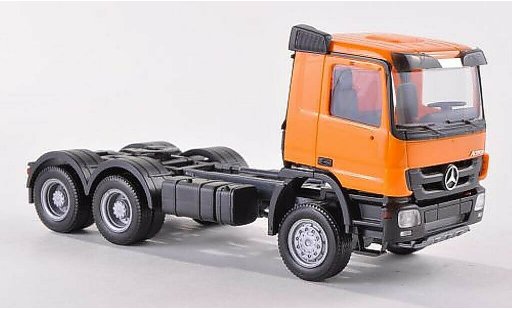 Mercedes Actros Base 1/87 Herpa M 08 Allrad-Zugmaschine orange diecast model cars