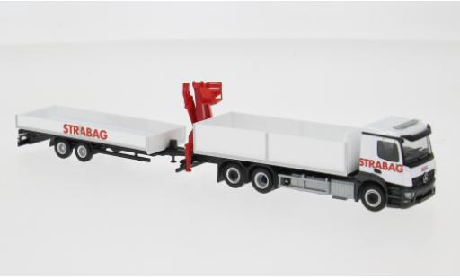 Diecast model cars Mercedes Actros Base M Strabag (A) 1/87 Herpa