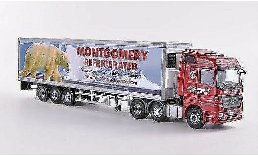 Mercedes Actros Base 1/50 Corgi Montgomery Refrigerated Kuhltrunk-SZ diecast model cars