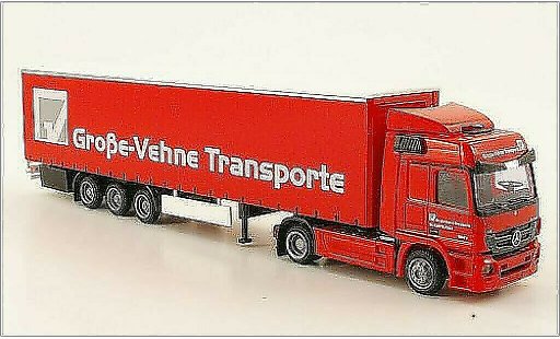 Mercedes Actros Base 1/87 AWM MP3 L Aerop. Grosse Vehne KSZ diecast model cars