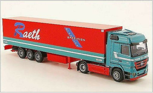 Mercedes Actros Base 1/87 AWM MP3 LH/Aerop. Raeth Kuhl-KSZ diecast model cars