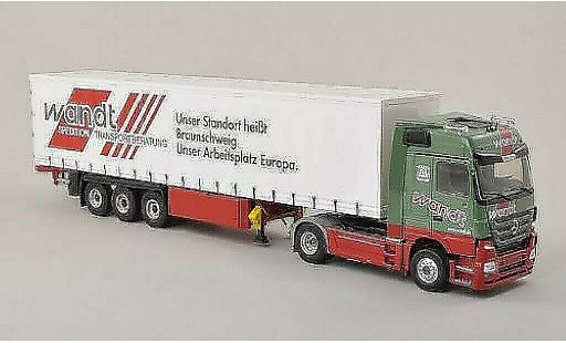Mercedes Actros Base 1/43 Eligor MP3 Spedition Wandt Gardinenplanen-Sattelzug limited Auflage 99 piece diecast model cars
