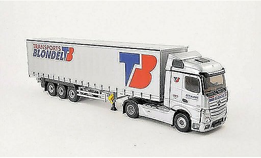 Mercedes Actros Streamspace 1/43 Eligor MP4 Transports Blondel Gardinenplanen-SZ diecast model cars
