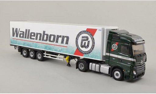 Mercedes Actros Streamspace 1/43 Eligor MP4 Wallenborn Kuhltrunk-SZ diecast model cars