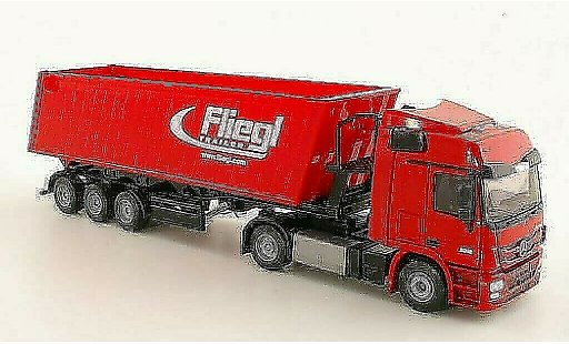 Mercedes Actros Base 1/50 Siku Muldenkipper Fliegl diecast model cars