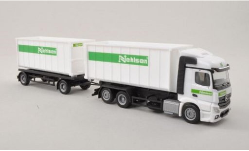 Mercedes Actros Streamspace 1/87 Herpa 2.3 Nehlsen Abrollmulden-HZ diecast model cars