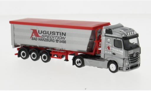 Diecast model cars Mercedes Actros Streamspace Augustin Spedition 1/87 Herpa