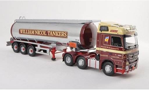 Mercedes Actros Base 1/50 Corgi Tanksattelzug William Nicol Tankers diecast model cars