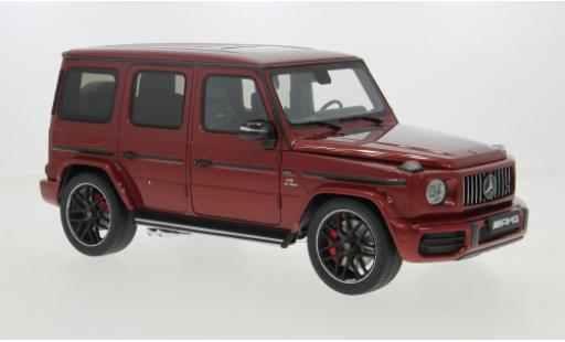 Diecast model cars Mercedes Classe G AMG G63 red 2019 1/18 AUTOart