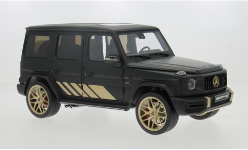 Diecast model cars Mercedes Classe G AMG G63 (W463) black/gold 2024 1/18 Almost Real