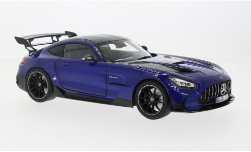 Diecast model cars Mercedes AMG GT Black Series blue 2021 1/18 Norev