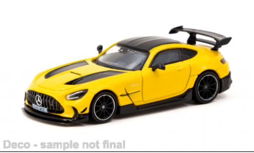 Diecast model cars Mercedes AMG GT Base yellow 1/64 Tarmac Works