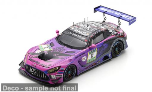 Diecast model cars Mercedes AMG GT GT3 3 24h N&Atilde;&frac14;rburgring 2025 -AMG Team GetSpeed #17 R.Aron/L.Auer 1/43 Spark