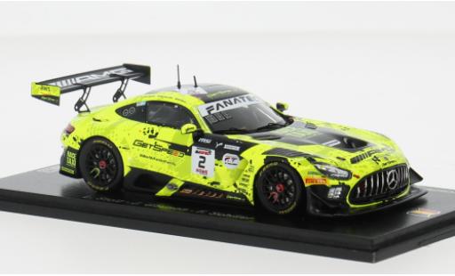 Diecast model cars Mercedes AMG GT GT3 3 EVO #2 1/43 Spark