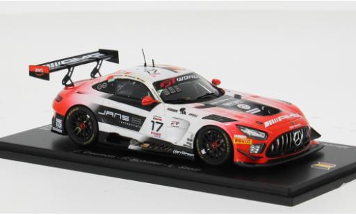 Diecast model cars Mercedes AMG GT GT3 3 EVO 24h Spa 2025 M-AMG Team GetSpeed #17 L.Stolz/J.Gounon 1/43 Spark