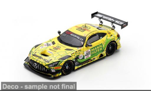 Diecast model cars Mercedes AMG GT GT3 3 EVO 24h Spa 2025 M-AMG Team Mann-Filter #48 M.Engel/M.Cairoli 1/43 Spark