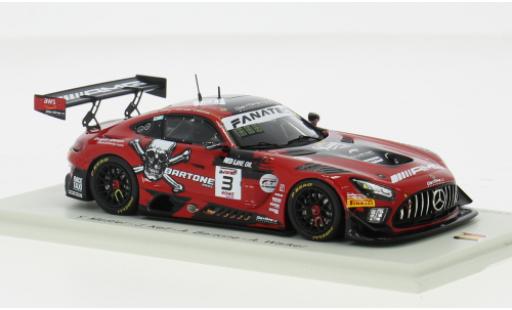 Diecast model cars Mercedes AMG GT GT3 3 EVO #3 1/43 Spark
