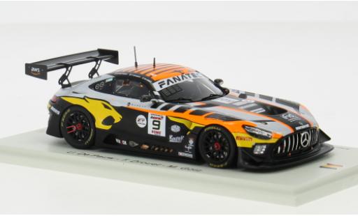 Diecast model cars Mercedes AMG GT GT3 3 EVO #9 1/43 Spark