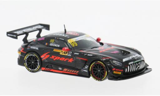 Diecast model cars Mercedes AMG GT GT3 3 EVO Fia GT World Cup GT Cup Macau 2024 #99 J.Gounon 1/64 Spark