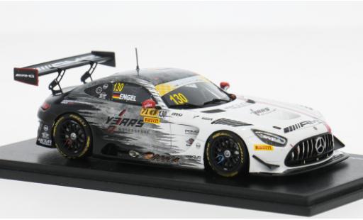 Diecast model cars Mercedes AMG GT GT3 3 EVO FIA GT World Cup Macau 2024 #130 M.Engel 1/43 Spark
