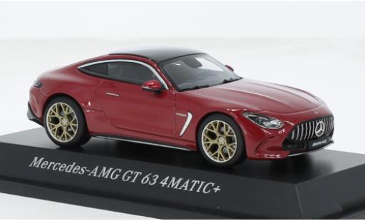 Diecast model cars Mercedes AMG GT Base 63 red 1/43 I iScale