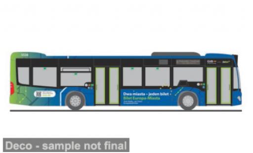 Diecast model cars Mercedes Citaro Base 2012 GVB G&Atilde;&para;rlitz 1/87 Rietze