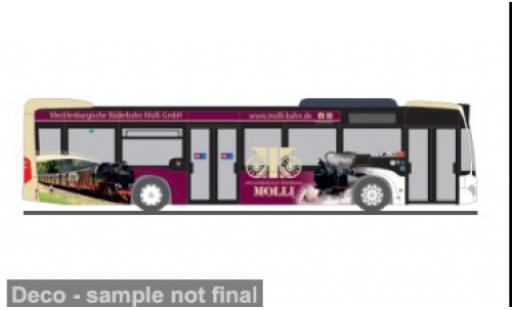 Diecast model cars Mercedes Citaro Base 2012 Mecklenburgische3 B&Atilde;&curren;derbahn Molli 1/87 Rietze