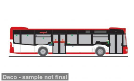 Diecast model cars Mercedes Citaro Base 2012 Wupsi Leverkusen 1/87 Rietze