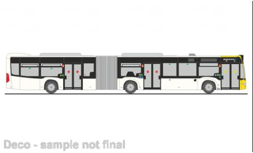 Diecast model cars Mercedes Citaro G Bremerhav 1/87 Rietze