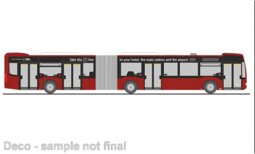 Diecast model cars Mercedes Citaro G IVB Innsb 1/87 Rietze