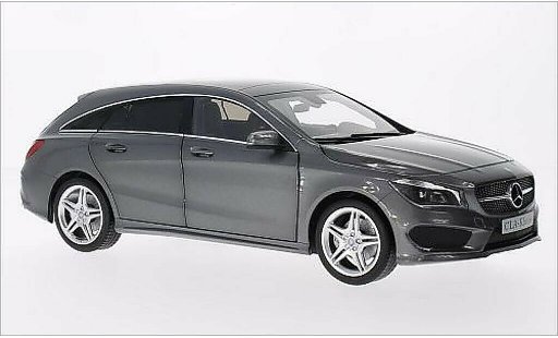 Mercedes CLA Shooting Brake 1/18 Norev Klasse Estate metallic grey diecast model cars
